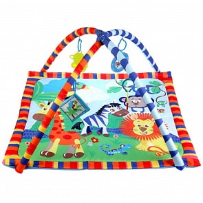 Развивающий детский коврик с 4 игрушками – Африка (Умка, PM-B-P00019-R)