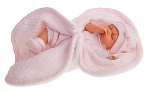 Кукла Ариана в розовом, озвученная, 29 см (Antonio Juans Munecas, 1783P)