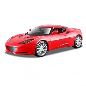 Металлическая машинка сборка Lotus Evora S IPS , масштаб 1:24 (Bburago, 18-25110)