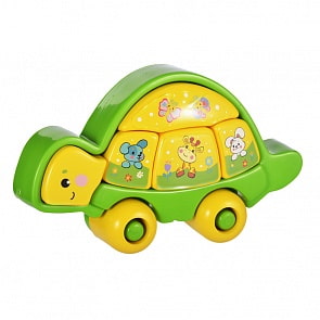 Пазл-каталка - Мудрая черепашка, 5 деталей (Жирафики, 231260)