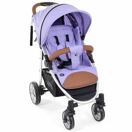 Прогулочная коляска Nuovita Corso, цвет - Lilla, Argento /Сиреневый, Серебристый 