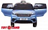 Электромобиль Джип Range Rover Velar, синий краска, свет и звук  - миниатюра №3