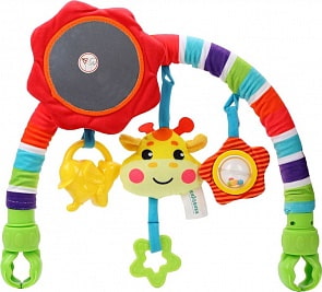 Развивающая дуга – Жирафик, с 5 съемными игрушками (Жирафики, 939625)