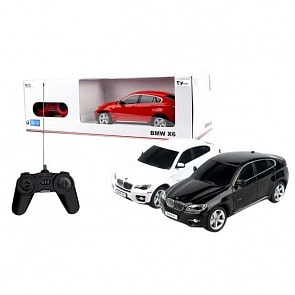 Машина р/у Rastar - BMW X6, масштаб 1:24 со светом (Rastar, 31700-RASTAR (18)) (ассортимент) Машина р/у Rastar - BMW X6, масштаб 1:24 со светом (Rastar, 31700-RASTAR (18)) (ассортимент)