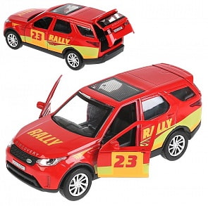 Машина металлическая Land Rover Discovery Спорт, длина 12 см, открываются двери, инерционная (Технопарк, DISCOVERY-S)