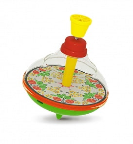 Юла малая, прозрачная, диаметр 12 см (Stellar, 01342-stell)