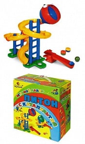 Детский конструктор Питон с катапультой (КРОХА, 037b)