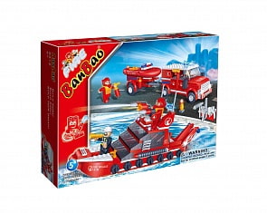 Развивающий конструктор - Пожарная команда (BanBao, 8312)