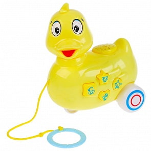 Каталка-утка, свет и звук (B1351378)