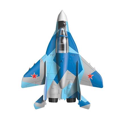 Сборная модель самолета Собери и Играй - Российский истребитель, 29 деталей 