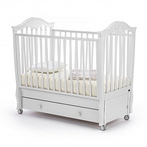 Детская кровать Nuovita Sorriso swing поперечный, цвет - Bianco/Белый (Nuovita, NUO_SORS_029)