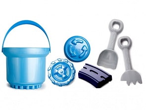 Набор песочный ЛЮКС 3л Авто путешествие (Рославльская игрушка, 4029)