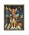 Мозаика из пайеток на холсте Коты  - миниатюра №1