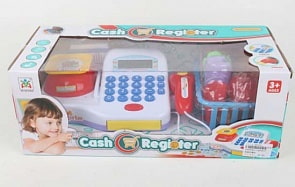 Игровой набор с аксессуарами - Кассовый аппарат LS820A17, свет и звук (B1680699sim)