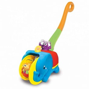 Каталка с ручкой - Слон циркач (KIDDIELAND, KID049759)