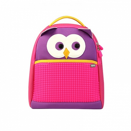 Детский рюкзак - Сова The Owl WY-A031, цвет фиолетовый-фуксия 