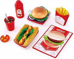 Игровой набор - Fast Food (Hape, E3160_HP) - миниатюра
