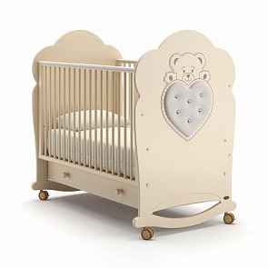 Детская кровать Nuovita Fortuna dondolo, avorio/слоновая кость (Nuovita, FORD_035)