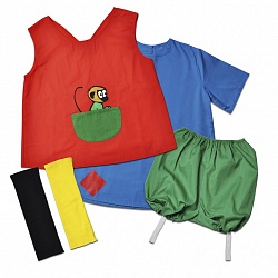 Карнавальный костюм Пеппи Длинный чулок, на 4-6 лет (Micki, MC_PP_44377900) - миниатюра