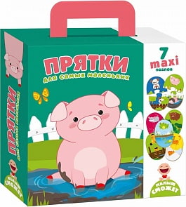 Пазлы-двойняшки для самых маленьких - Прятки (Vladi Toys, VT2904-06)