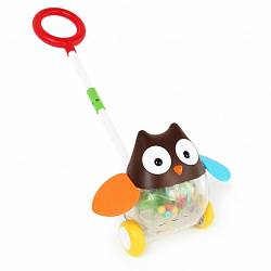 Игровая каталка с ручкой - Сова (Skip Hop, SH 303103veg) - миниатюра