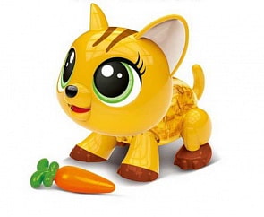 Робот-конструктор Котенок с пультом управления, свет и звук (Junfa, K-79)