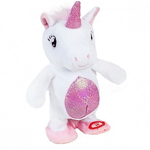 Интерактивная игрушка Ripetix - Единорог белый (DeCar2, 25190А-1)