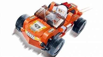 Детский конструктор - Buggy с человечком 