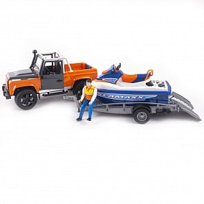 Внедорожник Ram с водным мотоциклом (Bruder, 02-599)