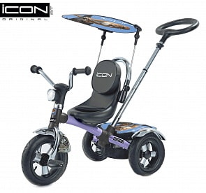 Детский трехколесный велосипед ICON 2 RT original silver blue puma (Lexus trike, 44RT)