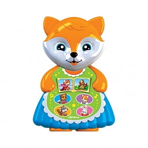 Игрушка музыкальная из серии Любимая сказочка - Лисичка-сестричка (Азбукварик, 28241-1)