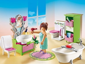 Игровой набор из серии Кукольный дом: Романтическая ванная комната (Playmobil, 5307pm)