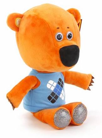 Мягкая игрушка – Медвежонок Кешка, озвученный, русский чип, 30 см. 
