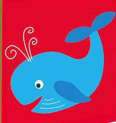 Книжка-пищалка «Кит» (Махаон, 9785389079281mh) - миниатюра