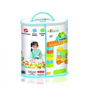 Мой первый конструктор, 75 элементов, в сумке (Dolu, DL_5016)