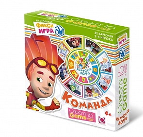 Фиксики. Игра настольная. Карусель лото - Команда (Origami, 00536_OR) 