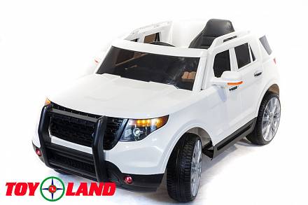Электромобиль Ford Explorer, белого цвета 