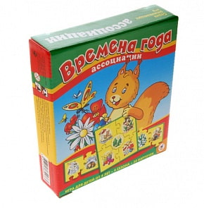 Игра настольная - Ассоциации. Времена года (Дрофа, 1345)