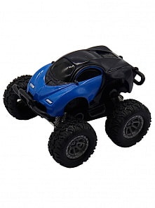 Машинка-мини гоночная Die-Cast, фрикционная, рессоры, синяя (Funky Toys, FT61031)