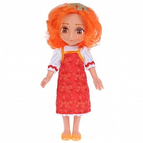 Интерактивная кукла Царевны – Варвара, 20 фраз и песен из м/ф, 32 см (Карапуз, PR32-VR-2-20-RU)