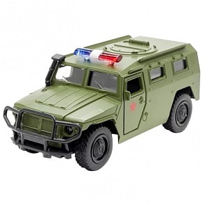 Инерционная металлическая военная машинка (Play Smart, Р41119)