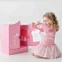 Шкаф для кукол Звездочка, розовый  - миниатюра №1