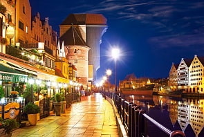 Пазлы Castorland – Ночной Гданьск, 1000 элементов (Castorland, C-103379)