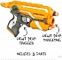 Бластер Hasbro Nerf Elite Firestrike, 53378H  - миниатюра №16