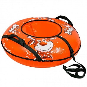 Санки надувные Тюбинг Funny Deer, автокамера, диаметр 83 см. (RT, 6971rt)