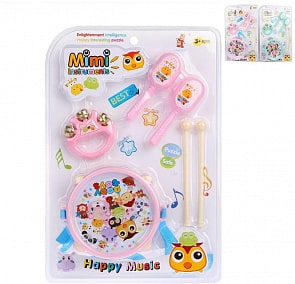 Набор музыкальных инструментов 6 предметов, несколько видов (Наша Игрушка, 890-C13) (ассортимент)