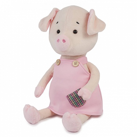 Мягкая игрушка - Свинка Нюша в платье, 27 см. 