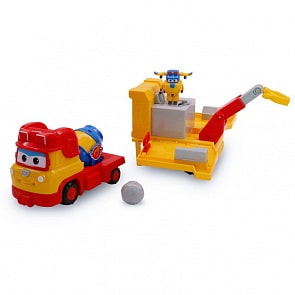 Super Wings. Машина Рэми с мини-трансформером Донни из серии Супер Крылья (Auldey Toys, EU730814)