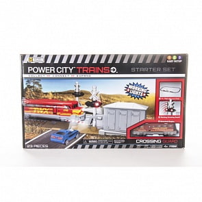 Железная дорога - Переезд - с эффектом света, Powertrains (Jakks Pacific,  71943)