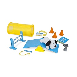 Игровой набор - Тренируем щенка, с мягкой игрушкой и аксессуарами (Melissa&Doug, 8540) - миниатюра